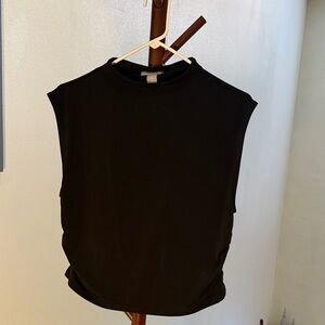 Black Sleeveless Top